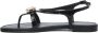 AGL Metallic Leren Sandalen met Kristal Detail - Thumbnail 2