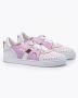 AGL Nappa and nylon leather sneakers with panels White Dames - Thumbnail 2