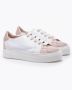 AGL Platte lederen sneakers White Dames - Thumbnail 2