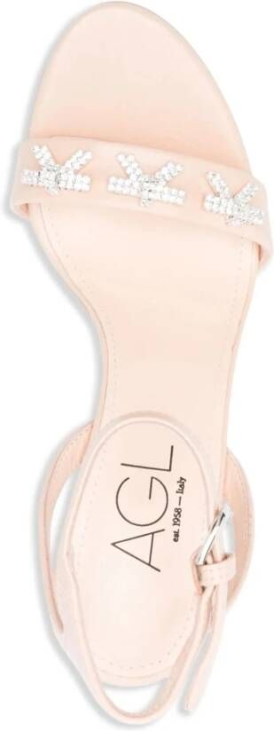 AGL Ribbon Hoge Sandalen