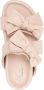 AGL Strikdetail sandalen Beige Dames - Thumbnail 4