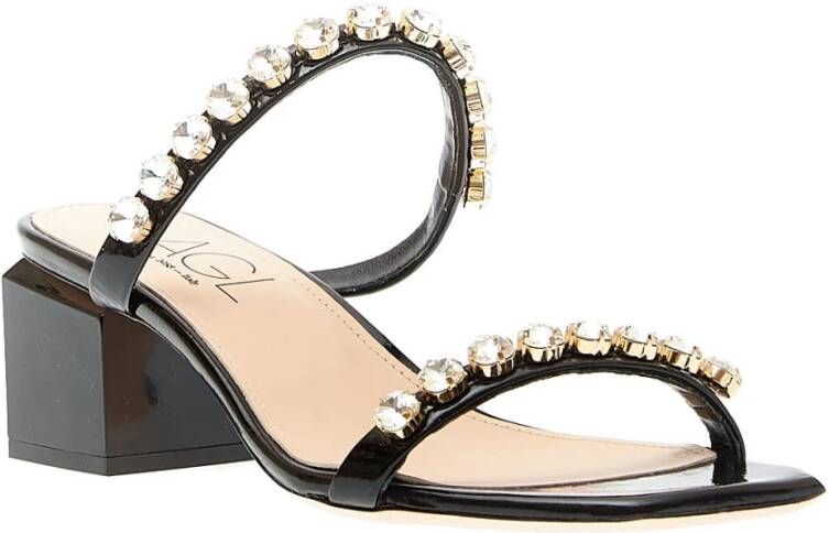 AGL Sandals Black Dames