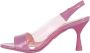 AGL Hoge Hak Sandalen Pink Dames - Thumbnail 4