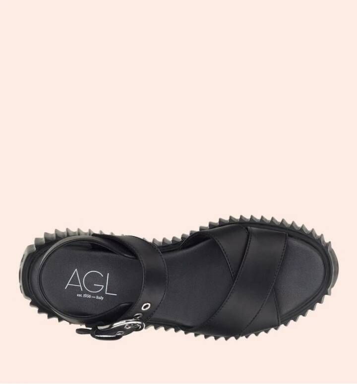 AGL Sandals Zwart Dames