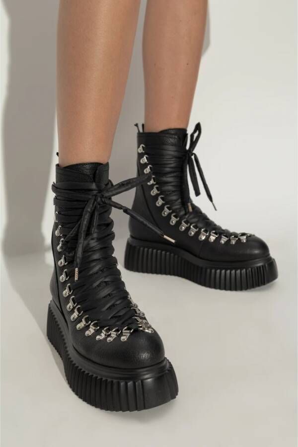 AGL Schoenen Dromo op platform Black Dames