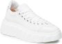 AGL Witte Casual Closed Wedges Sneakers White Dames - Thumbnail 2