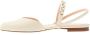 AGL Elegante Strass Slingback Schoenen Beige Dames - Thumbnail 3