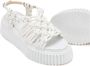 AGL Witte Flatform Sandalen voor Vrouwen White Dames - Thumbnail 6