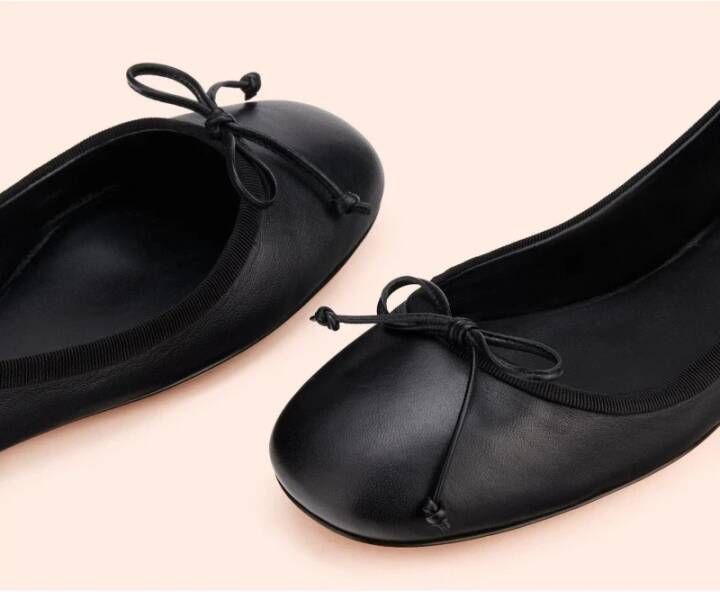 AGL Zwarte balletflats Black Dames