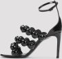 Alaïa Zwarte Damessandalen Elegante Stijl Black Dames - Thumbnail 2