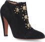 Alaïa Stijlvolle Budapester Heeled Boots Black Dames - Thumbnail 5