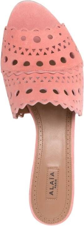 Alaïa Hoge hiel sandalen Roze Dames