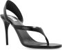Alaia Sandalen Tong Sandals in zwart - Thumbnail 5
