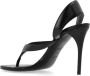 Alaia Sandalen Tong Sandals in zwart - Thumbnail 6