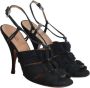 Alaïa Pre-owned Cotton sandals Black Dames - Thumbnail 3