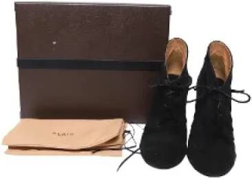 Alaïa Pre-owned Leather boots Black Dames