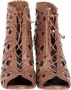 Alaïa Pre-owned Leather boots Brown Dames - Thumbnail 3