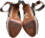 Alaïa Pre-owned Leather sandals Black Dames - Thumbnail 5