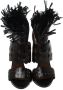 Alaïa Pre-owned Leather sandals Black Dames - Thumbnail 2