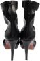 Alaïa Pre-owned Leather sandals Black Dames - Thumbnail 4