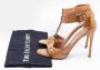Alaïa Pre-owned Leather sandals Brown Dames - Thumbnail 9