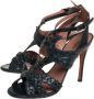 Alaïa Pre-owned Leather sandals Gray Dames - Thumbnail 3