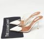 Alaïa Pre-owned Leather sandals White Dames - Thumbnail 9