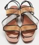 Alaïa Pre-owned Leather sandals Yellow Dames - Thumbnail 3