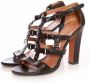 Alaïa Pre-owned Pre-ownedLeathersandals Black Dames - Thumbnail 2