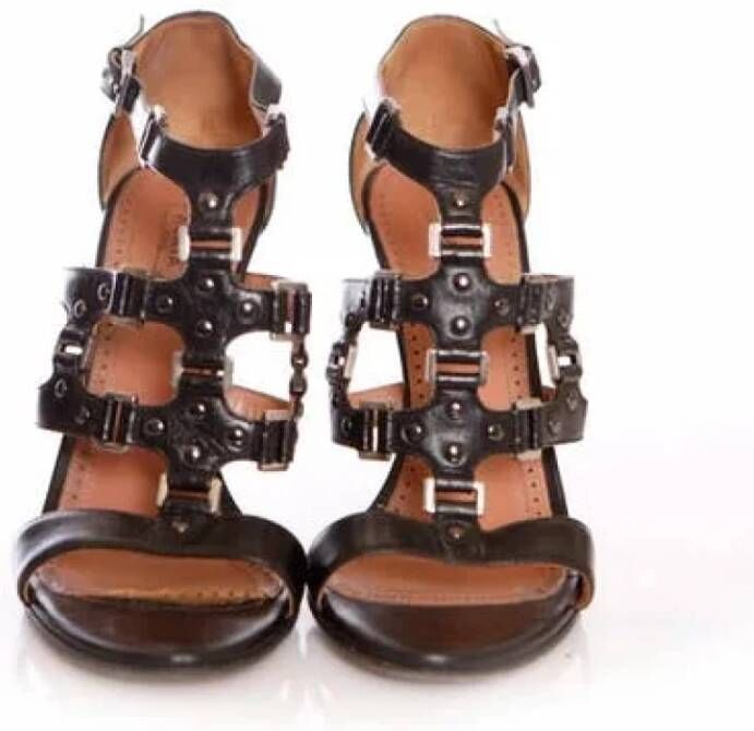 Alaïa Pre-owned Pre-ownedLeathersandals Black Dames