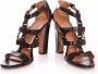 Alaïa Pre-owned Pre-ownedLeathersandals Black Dames - Thumbnail 6