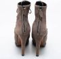 Alaïa Pre-owned Suede boots Beige Dames - Thumbnail 5