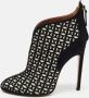 Alaïa Pre-owned Suede boots Black Dames - Thumbnail 2