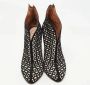 Alaïa Pre-owned Suede boots Black Dames - Thumbnail 3