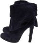 Alaïa Pre-owned Suede boots Blue Dames - Thumbnail 3