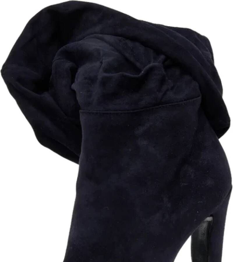Alaïa Pre-owned Suede boots Blue Dames