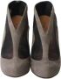 Alaïa Pre-owned Suede boots Gray Dames - Thumbnail 2