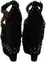 Alaïa Pre-owned Suede heels Black Dames - Thumbnail 4