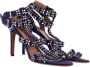 Alaïa Pre-owned Suede heels Blue Dames - Thumbnail 4