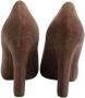 Alaïa Pre-owned Suede heels Brown Dames - Thumbnail 4