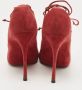 Alaïa Pre-owned Suede heels Red Dames - Thumbnail 5