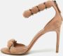 Alaïa Pre-owned Suede sandals Beige Dames - Thumbnail 2