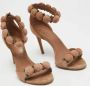 Alaïa Pre-owned Suede sandals Beige Dames - Thumbnail 4