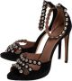 Alaïa Pre-owned Suede sandals Black Dames - Thumbnail 3