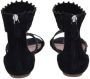 Alaïa Pre-owned Suede sandals Black Dames - Thumbnail 3