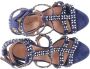 Alaïa Pre-owned Suede sandals Blue Dames - Thumbnail 6