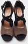 Alaïa Pre-owned Suede sandals Brown Dames - Thumbnail 3