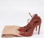 Alaïa Pre-owned Suede sandals Brown Dames - Thumbnail 8