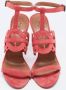 Alaïa Pre-owned Suede sandals Pink Dames - Thumbnail 2