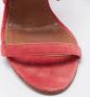 Alaïa Pre-owned Suede sandals Pink Dames - Thumbnail 6
